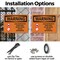 Signmission Lead Renovation Work With Symbol OSHA Warning Sign, Plastic, 10in W x 7in L, 2PK OS-2PACK-WS-P-710-L-12664 - alternate 7